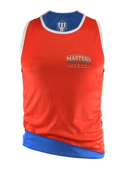 Sport Masters Ανδρική Αμάνικη Μπλούζα 06236-M για Boxing Κόκκινη
