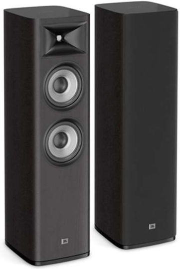 JBL Studio 690 Ζεύγος Ηχείων Hi-Fi Δαπέδου 250W Π30xΒ35xΥ105.8εκ. Καρυδιά