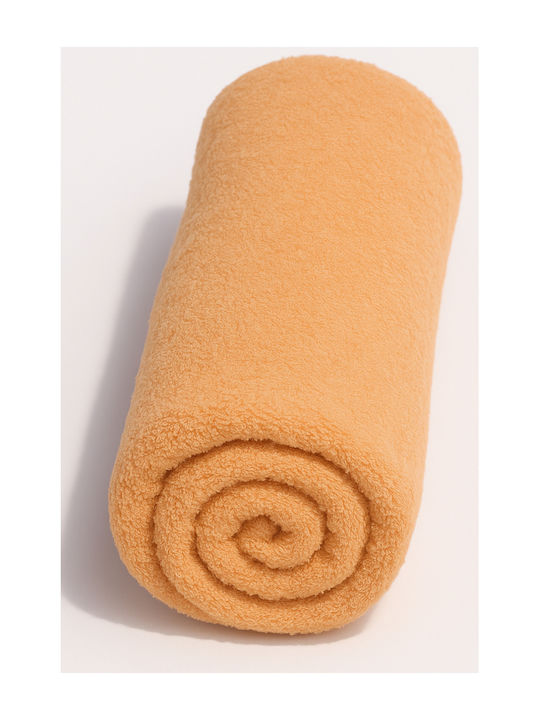 Carbotex Βρεφική Πετσέτα Σώματος Peach 70x140cm Βάρους 500gr/m²