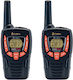 Cobra AM-655 Walkie Talkie with Monochrome Display Black 2pcs