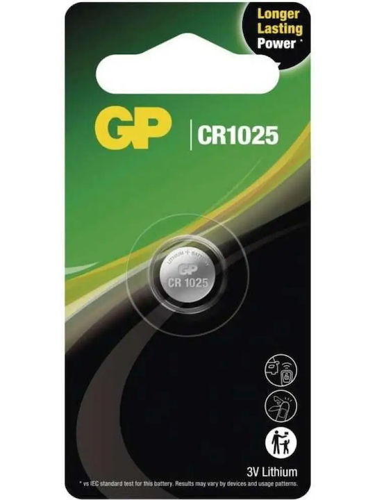 GP Batteries Батерия Литий За часовници CR1025 3V 1бр