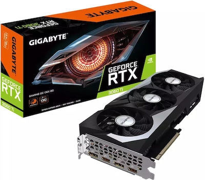 Gigabyte GeForce RTX 3060 Ti 8GB GDDR6X Gaming OC D6X 8G Graphics Card