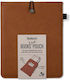 IF Bookaroo Book Cover Protection Brown 27x22cm