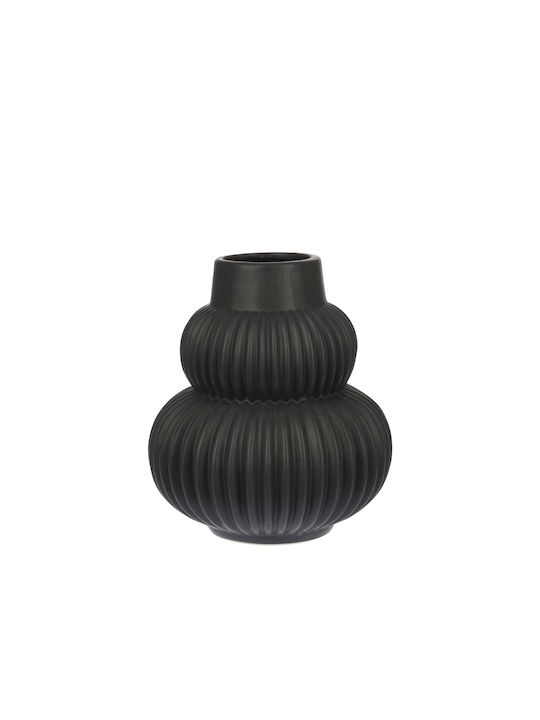 Zaros Vază Decorativă Ceramică Dolomite Negru 1...