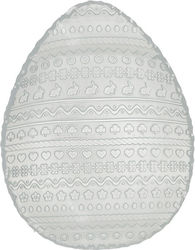 Inart Farfurie Transparentă 22 cm