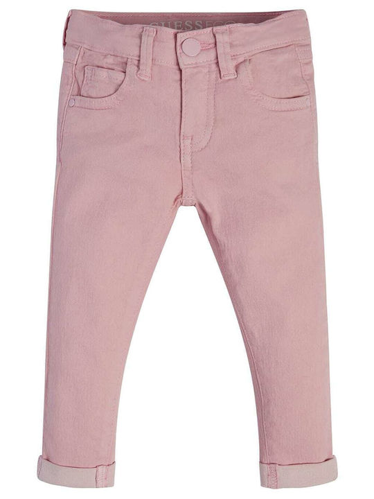 Guess Core Kids' Jeans Trousers Pink