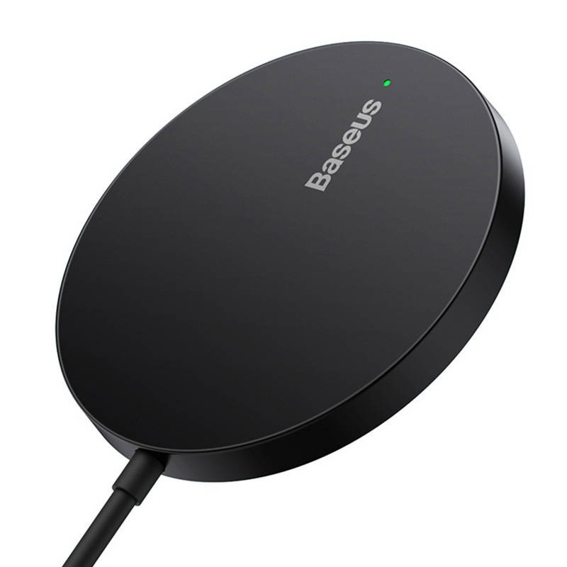 Baseus Μαγνητικός Ασύρματος Φορτιστής Simple Mini3 15W (Μαύρο)