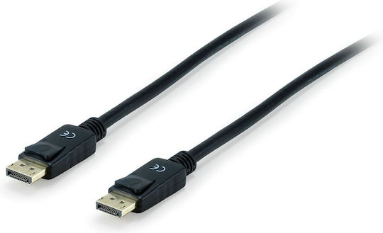 Equip Cablu DisplayPort - DisplayPort 2m Negru (119252)