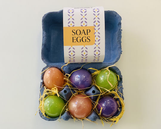Thraco Easter Egg Case 10x15cm Set of 6 Pieces