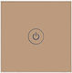 C Gate Schalterknopf in Braun Farbe CG-EB-86T