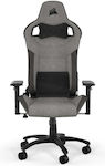 Corsair T3 Rush Fabric (2023) Fabric Gaming Chair with Adjustable Arms Gray / Anthracite