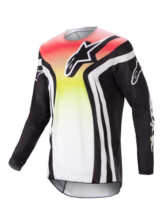 Alpinestars MX Racer Semi Männer Motocross-Shirt Black/Multicolor