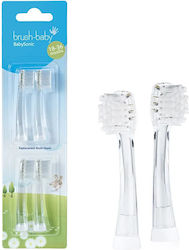 Brush Baby Ανταλλακτικό για Ηλεκτρική Οδοντόβουρτσα BabySonic για 18m+ 4τμχ