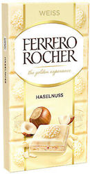 Ferrero Rocher Σοκολάτα Λευκή με Φουντούκι 90gr
