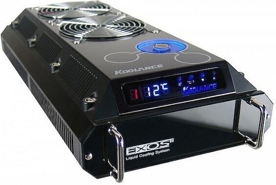 Koolance Koolance Exos-2 V2 Liquid Cooling System Radiator Μαύρο