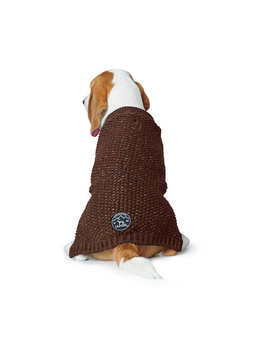 Hunter Finja Dog Knitted Sweater Brown 50x58-68x36-50cm