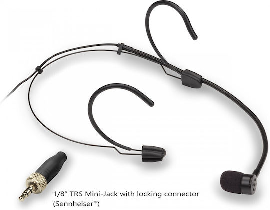 Soundsation VISAGE-C01B Σετ Πυκνωτικό Μικρόφωνο 3.5mm Κεφαλής για Φωνητικά