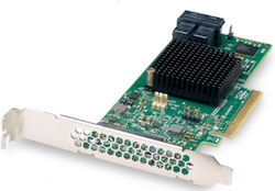 Broadcom Card de control PCIe cu 2 porturi Mini SAS HBA 9500-16i