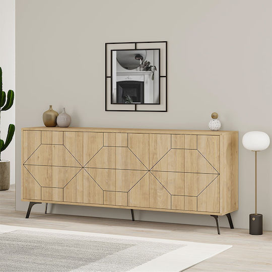 Μπουφές Dune Beech 184x35x77.4cm