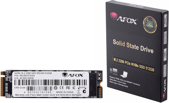 Afox ME300 SSD 1TB M.2 NVMe PCI Express 4.0 ME300-1000GN