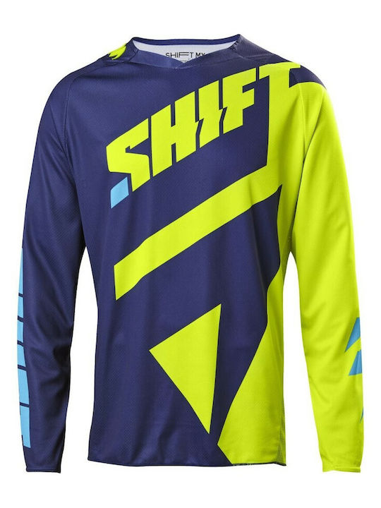 Shift 3Lack Mainline Ανδρική Jersey Motocross Blue/Yellow
