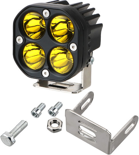 Squareς Waterproof Foglights Car LED Universal 12V 40W 7.8cm 1pcs
