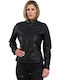 Emma Damen Bikerjacke Schwarz LS-0023