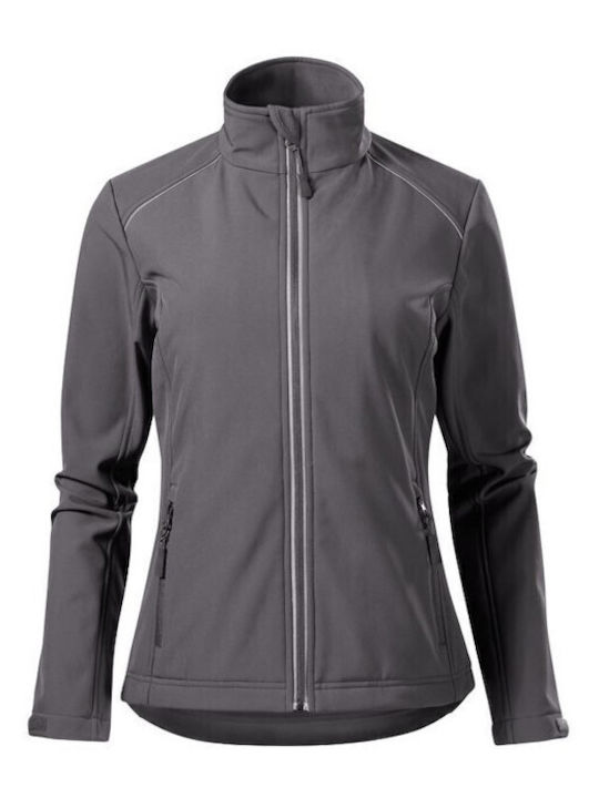 Valley Softshell Γυναικείο Μπουφάν Γκρι