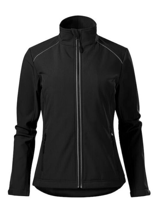 Malfini Valley Softshell Γυναικείο Μπουφάν Μαύρο