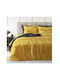 Sleeptime Duvet Cover Set Double with 2 Pillowcases 200x200 Sultan Yellow