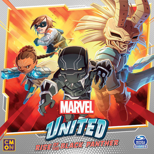 Game Expansion Marvel United Rise of the Black Panther for 1-4 Players 14+ Years Old (EN) Cool Mini Or Not