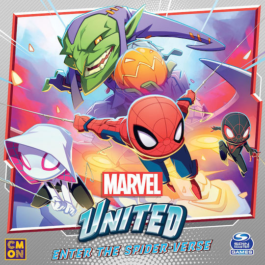 Разширение на играта Marvel United: Enter the Spider-Verse за 1-4 играчи 14+ години CMNMUN003