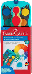 Faber-Castell Set of Watercolours White 12pcs 125003