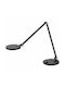Unilux LED Office Lamp with Foldable Arm in Black Color