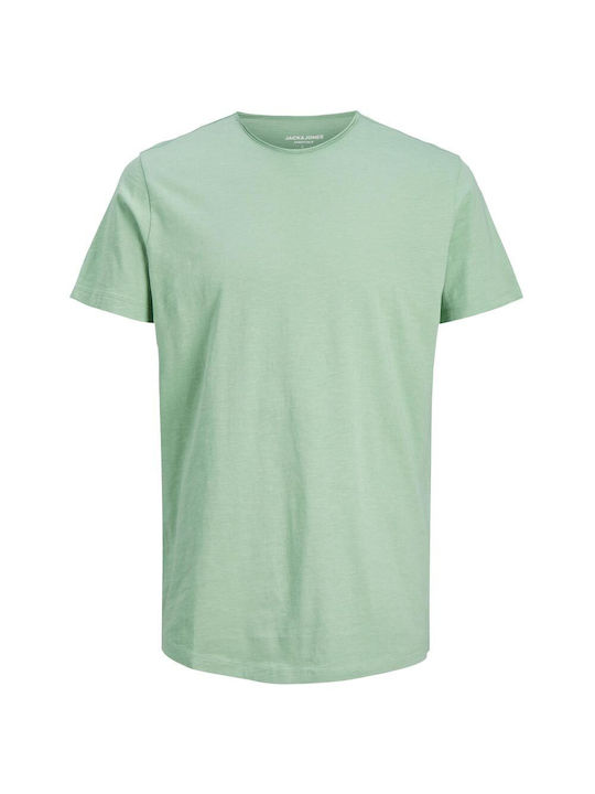 Jack & Jones Ανδρικό T-shirt Granite Green Μονόχρωμο
