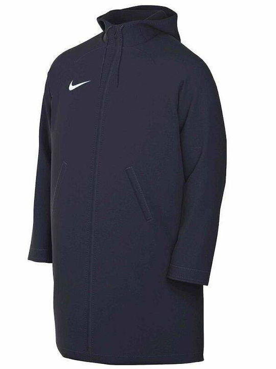 Nike Academy Pro Herren Winter Jacke Lässig Wasserdicht Marineblau