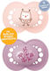 Mam Colours of Nature Orthodontic Pacifiers Rub...