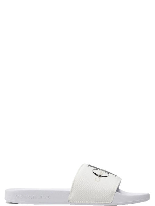 Calvin Klein Slides σε Λευκό Χρώμα