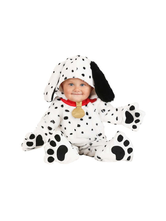 Domino Carnival Kids Costume Dalmatian Puppy for 12-24 Months