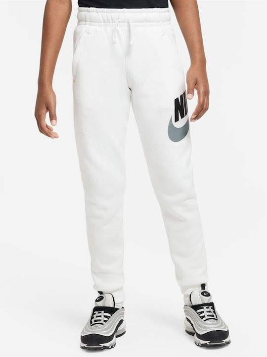 Nike Παιδικό Παντελόνι Φόρμας Λευκό