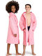 Arena Zeal Plus 005309-301 Kids Swimming Bathrobe Pink