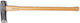 Husqvarna 531 31 17-01 Τσεκουροβαριά Μήκους 82cm και Βάρους 2.5kg με Ξύλινη Λαβή