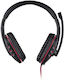 No Fear AT0000207 Over Ear Gaming Headset με σύνδεση 2x3.5mm