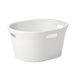 Tatay Basin Baobab 52x42.5x26.5cm. Capacity 35lt White