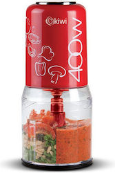 Kiwi S2211859 400W Cu Recipient 500ml Roșu Kiwi S2211859 400W Cu Recipient 500ml Roșu