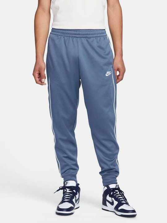 Nike Club Men's Sweatpants with Rubber Blue