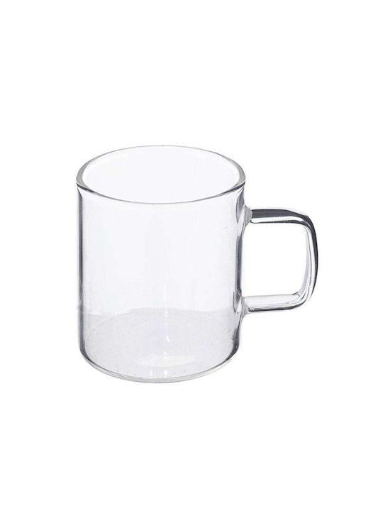 Atmosphera Mug Glass Transparent 100ml