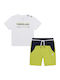 Kids' Set with Shorts Summer 2pcs White