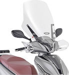 Givi Motorcycle Windshield & Windscreen Transparent Visor for Kymco People S 125/150/200 2020-2022 D6113ST