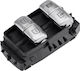 NTY Car Window Switch for Mercedes-Benz A Class W213 2016+ with Panoramic Roof 3pin Black